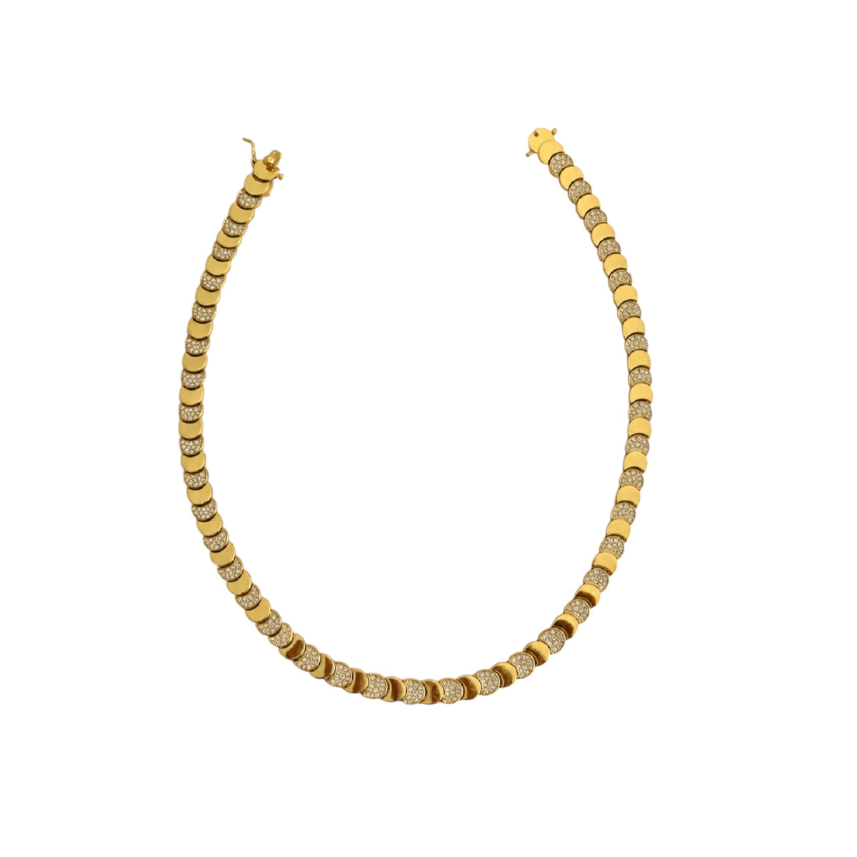 Gold Moons Necklace