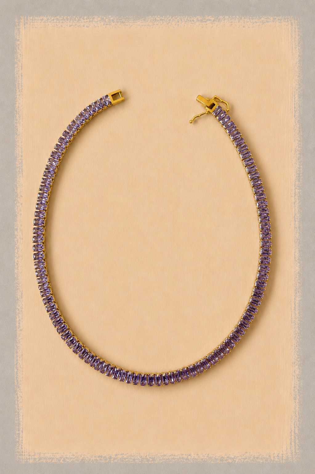 Cubic Tennis Necklace