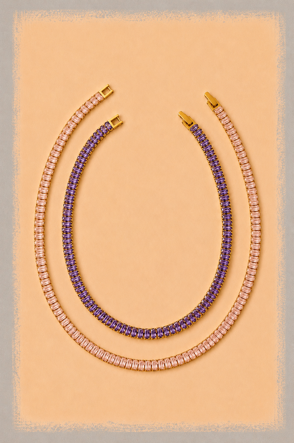 Cubic Tennis Necklace