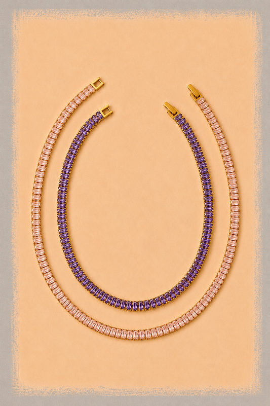 Cubic Tennis Necklace