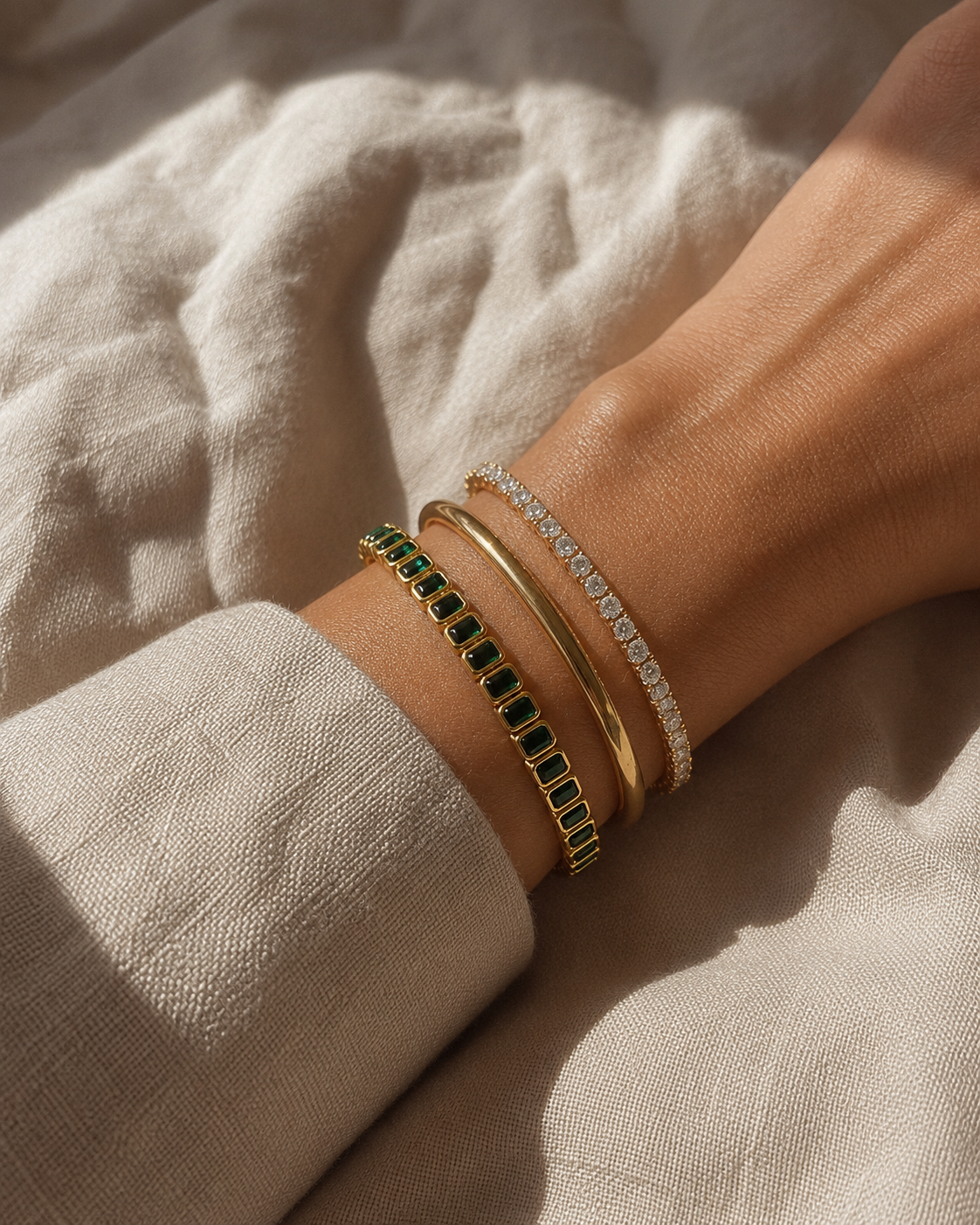 Cubic Tennis Bracelet