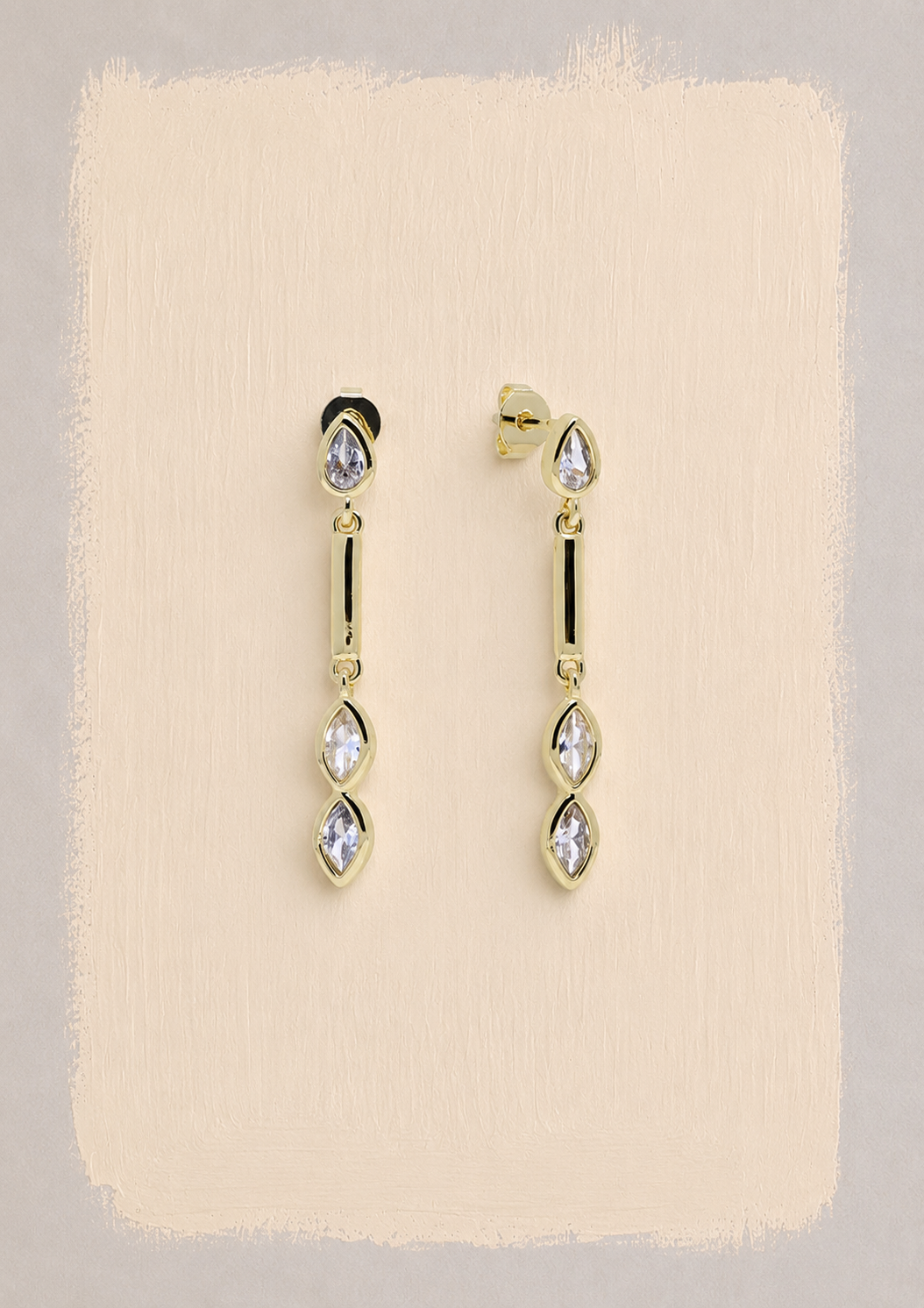 Teardrop earrings