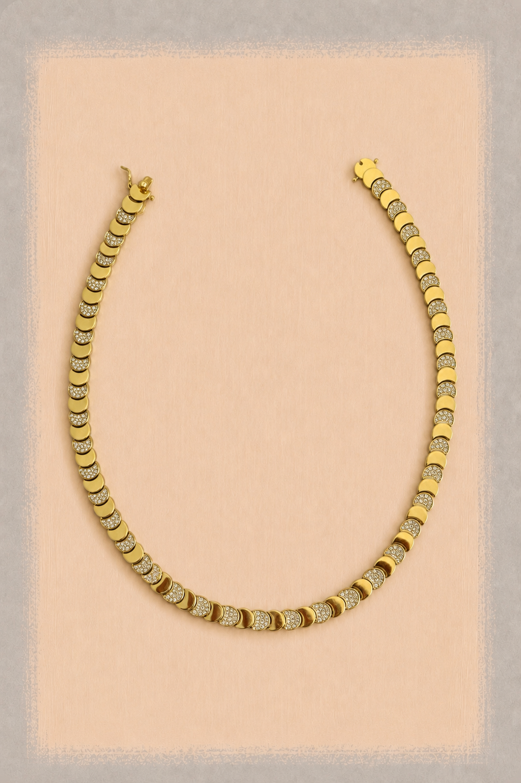 Gold Moons Necklace