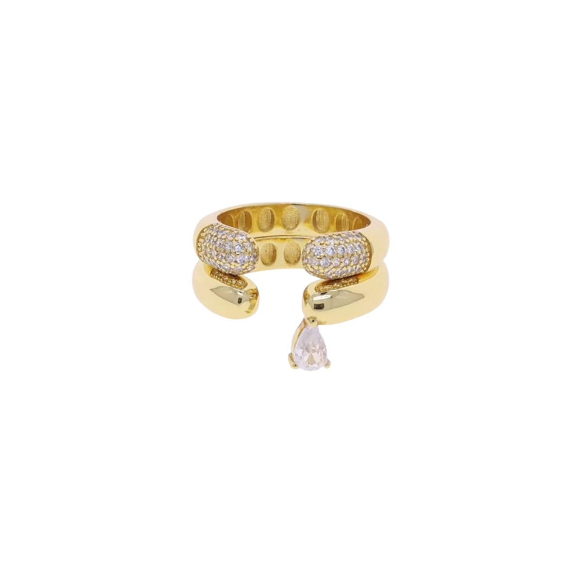 Gold Honey Drop Ring
