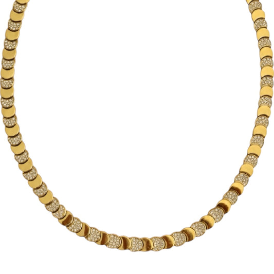 Gold Moons Necklace