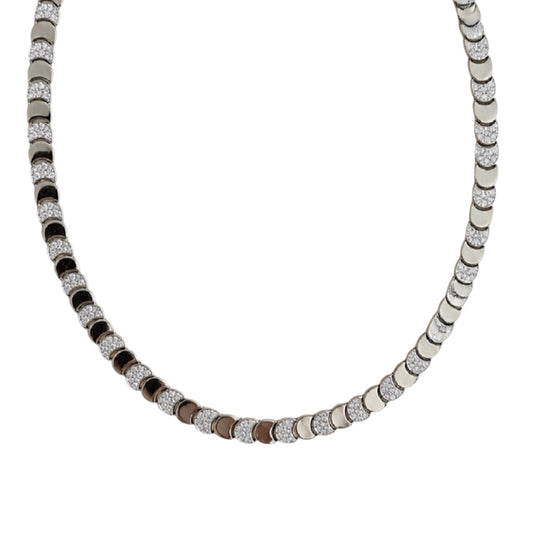 Silver Moons Necklace